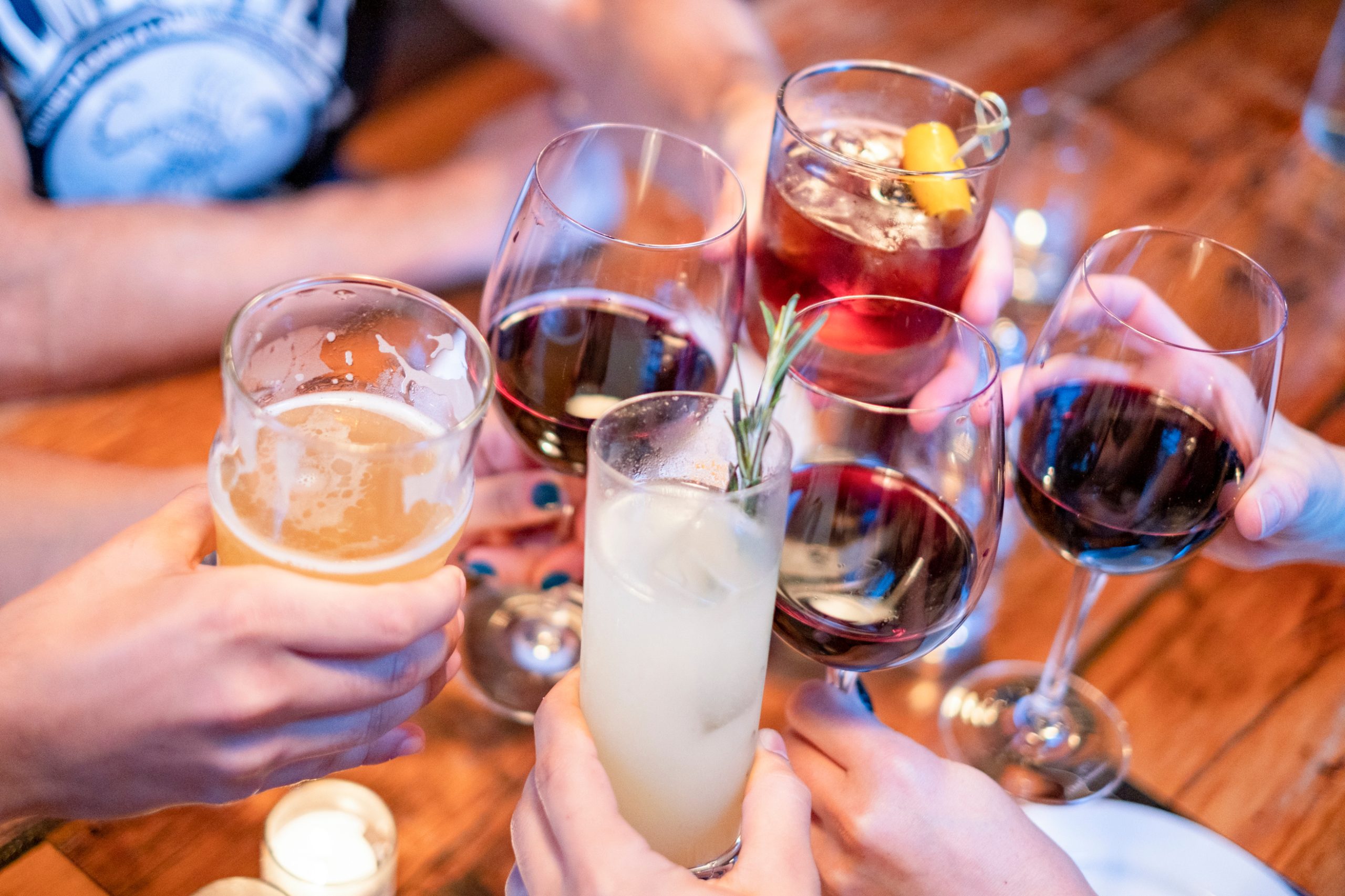 GREAT BEER AND WINE SELECTION
